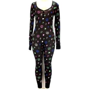 Victoria's Secret PINK Thermal Long Jane Onesie